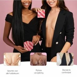 Merkloos Boob Tape – Borst Tape – Plak BH – Naturel – Donkere Huid – BH Accessoire – BH Tape – Zwart – Push Up – 5 Meter Lang + GRATIS Opbergdoos -Badmode Winkel 550x546 1