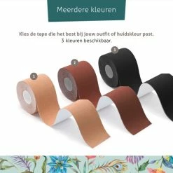 VitalJoy Boob Tape – Boobtape – BH Tape – Fashion Tape – 5 Meter – Zwart – 5 Cm Breed 18 VitalJoy Boob Tape – Boobtape – BH Tape – Fashion Tape – 5 Meter – Zwart – 5 Cm Breed -Badmode Winkel 550x546 4
