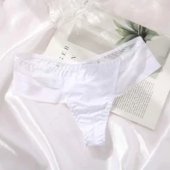 Merkloos Naadloze String Voor Dames - 2pcs - Zwart & Witte String - Sexy Lingerie - Fantasy Ondergoed - Maat XL -Badmode Winkel 550x548 9