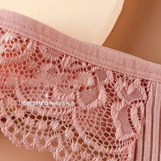 Merkloos Katoenen Dames String Met Sexy En Delicate Kant Op De Taille - Roze & Lichtgroen - Sexy Lingerie - Hoge Kwaliteit Katoenen Slip - Dames Ondergoed - Maat M 12 Merkloos Katoenen Dames String Met Sexy En Delicate Kant Op De Taille - Roze & Lichtgroen - Sexy Lingerie - Hoge Kwaliteit Katoenen Slip - Dames Ondergoed - Maat M - Afbeelding 10