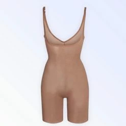 Wow Peach - Seamless Slimming Bodysuit - Body Shaper - Buttlift - Shapewear - Corrigerende Body - Work Out - Afslank - Nude - Large -Badmode Winkel 550x550 190