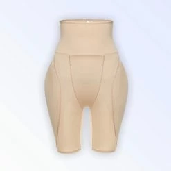 Wow Peach - Heup & Billenlift Met Pads Broekje - High Waist - Corrigerend Ondergoed - Nude - X-Large -Badmode Winkel 550x550 196