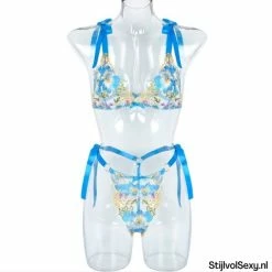 Merkloos Luxe Lingerie Setje Met Blauwe Striklinten | Maat 40/42 | Mooie Sexy Dames Lingerie 15 Merkloos Luxe Lingerie Setje Met Blauwe Striklinten | Maat 40/42 | Mooie Sexy Dames Lingerie -Badmode Winkel 550x550 218