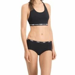 PUMA Dames Mini Short 3-pack - Zwart - Maat XS -Badmode Winkel 550x550 375