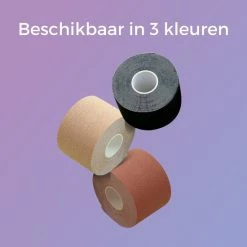 Inodes Boob Tape 5 Meter (7,5 Cm Breed) - Zwart - Plak BH - Strapless BH + Inclusief Tepelcovers -Badmode Winkel 550x550 93