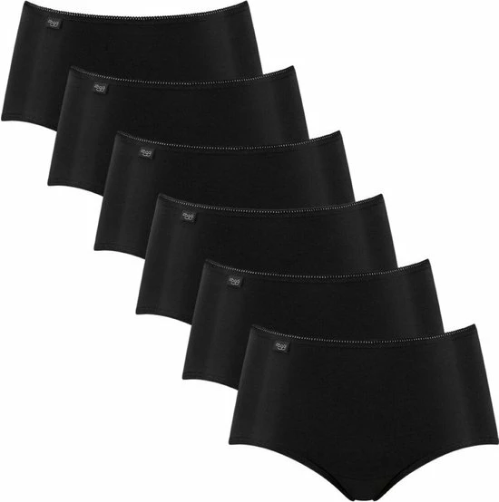 Sloggi Dames Midi Slip 6 Pack 24/7 Microfibre 3 Sloggi Dames Midi Slip 6 Pack 24/7 Microfibre