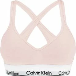 Calvin Klein Dames Modern Cotton Bralette Top - Met Voorgevormde Cups - Licht Roze - Maat: L -Badmode Winkel 550x554 6
