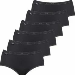 Sloggi Dames Midi Slip 6 Pack Basic+