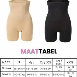 Myshapez Elegance - Waist Shaper - Corrigerend Ondergoed Dames - Waist Trainer - Body Shaper - Beige - 3XL -Badmode Winkel 550x561 2