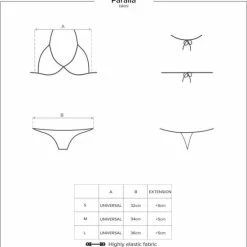 Obsessive Paralia Bikini - Bikiniset - Maat S - Oranje -Badmode Winkel 550x563 4