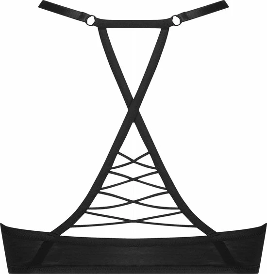 Hunkemöller Dames Lingerie Voorgevormde Beugel Bh Lillian - Zwart - Maat F80 4 Hunkemöller Dames Lingerie Voorgevormde Beugel Bh Lillian - Zwart - Maat F80 - Afbeelding 2