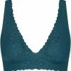 Sloggi - Dames - ZERO Feel Lace 2.0 - Top - Donkerblauw - L