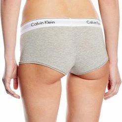 Calvin Klein Onderbroek - Maat XS - Vrouwen - Grijs/wit -Badmode Winkel 550x571 1