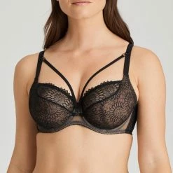PrimaDonna Sophora Balconette Bh 0163185 Zwart - Maat 75F -Badmode Winkel 550x577