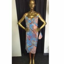 Merkloos Strandjurkje Wrapajanas Malediva Blauw L/XL -Badmode Winkel 550x580 5