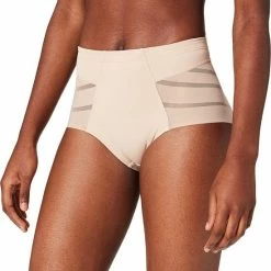 Dim Diam's Control Modern - Dames Slip Platte Buik - Beige - Maat 40