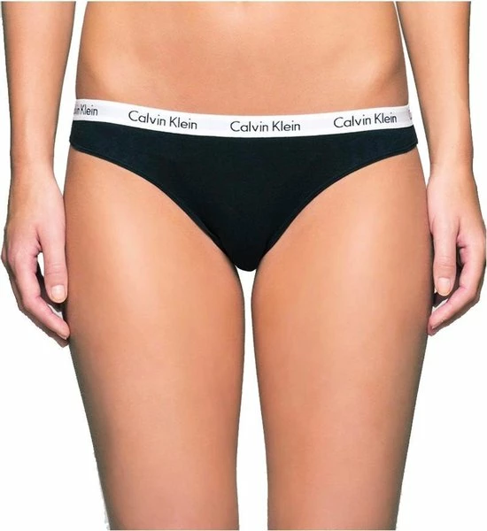 Calvin Klein Dames Slips (3-pack) - Zwart, Wit, Grijs - Maat L 6 Calvin Klein Dames Slips (3-pack) - Zwart, Wit, Grijs - Maat L - Afbeelding 4