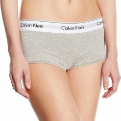 Calvin Klein Onderbroek - Maat M - Vrouwen - Grijs/wit -Badmode Winkel 550x601 4