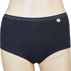 3-pack Lunatex Dames Maxi Slips (Taille) Zwart - XXL