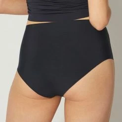 Sloggi Women ZERO Feel Maxi EX - Onzichtbare Hoge Dames Slip - Zwart - Maat: XS -Badmode Winkel 550x611 83