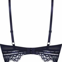 Hunkemöller Dames Lingerie Voorgevormde Longline Beugel Bh Marilee - Blauw - Maat D70 -Badmode Winkel 550x612 1