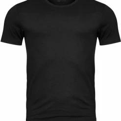 Mey - Dry Cotton O-hals T-shirt Zwart - Maat L - Slim-fit -Badmode Winkel 550x616