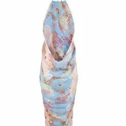 Merkloos Strandjurkje Wrapajanas Malediva Blauw L/XL -Badmode Winkel 550x624 1