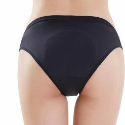 Bamboozy Menstruatie Ondergoed Basic 4-laags Maat 2XL 44-46 Zwart Period Underwear Duurzaam Menstrueren Incontinentie Zero Waste Jasmijn -Badmode Winkel 550x634 3