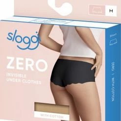 Sloggi - Sloggi ZERO Cotton Short - COGNAC - Vrouwen - Maat M -Badmode Winkel 550x635