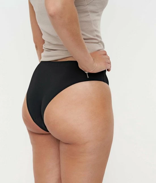 Moodies Period Undies Moodies Undies Menstruatie & Incontinentie Ondergoed - Cheeky - Moderate Kruisje - Zwart - Maat L 7 Moodies Period Undies Moodies Undies Menstruatie & Incontinentie Ondergoed - Cheeky - Moderate Kruisje - Zwart - Maat L - Afbeelding 5