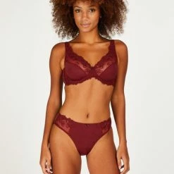 Hunkemöller Dames Lingerie Niet-voorgevormde Beugel Bh Diva - Rood - Maat C85 -Badmode Winkel 550x660 178