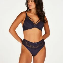 Hunkemöller Dames Lingerie Voorgevormde Beugel Bh Georgia - Blauw - Maat E75 13 Hunkemöller Dames Lingerie Voorgevormde Beugel Bh Georgia - Blauw - Maat E75 -Badmode Winkel 550x660 268