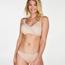 Hunkemöller Niet-voorgevormde BH Nina Minimizer Full Cup - Beige - Maat C85 -Badmode Winkel 550x660 282
