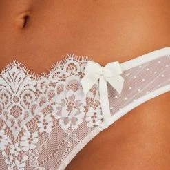 Hunkemöller Dames Lingerie String Marilee - Wit - Maat L -Badmode Winkel 550x660 308