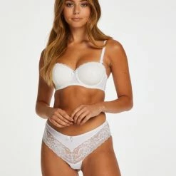 Hunkemöller Lingerie Dames Voorgevormde Strapless Beugel Bh Maya - Wit - Maat F80 -Badmode Winkel 550x660 319