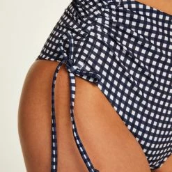 Hunkemöller Dames Badmode Hoog Cheeky Bikinibroekje Seychelles - Blauw - Maat M