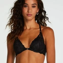 Hunkemöller Dames Lingerie Voorgevormde Beugel Bh Lillian - Zwart - Maat E80 -Badmode Winkel 550x660 5