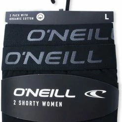 4-Pack O'Neill Dames Shorty Ondergoed 800002 - Zwart - Maat XL -Badmode Winkel 550x673