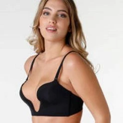 Wonderbra Ultimate Plunge Push Up Bh 75B -Badmode Winkel 550x684 1