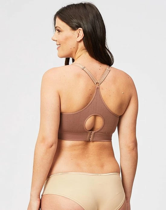 Cake Maternity - Tutti-Frutti Voedings-BH Petite Mocca - Maat S - Bruin - Zonder Beugel - Dames 4 Cake Maternity - Tutti-Frutti Voedings-BH Petite Mocca - Maat S - Bruin - Zonder Beugel - Dames - Afbeelding 2