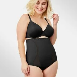 Maidenform-Firm Foundations-Hi-Waist Shaping Slip 11 Maidenform-Firm Foundations-Hi-Waist Shaping Slip -Badmode Winkel 550x697 2