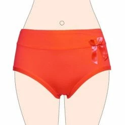 Merkloos Dames Slips 10 Pack Met Strikje XL 42-44 -Badmode Winkel 550x700 4