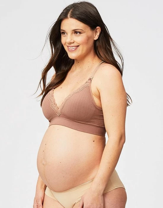 Cake Maternity - Tutti-Frutti Voedings-BH Petite Mocca - Maat S - Bruin - Zonder Beugel - Dames 5 Cake Maternity - Tutti-Frutti Voedings-BH Petite Mocca - Maat S - Bruin - Zonder Beugel - Dames - Afbeelding 3