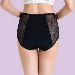 Cheeky Wipes Menstruatie Ondergoed - Feeling Fearless - Slip - Extra Absorptie - Maat 48-50 - Zwart -Badmode Winkel 550x706 5