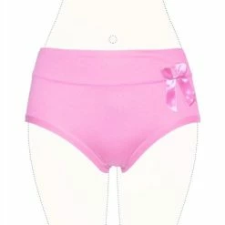 Merkloos Dames Slips 10 Pack Met Strikje XL 42-44 -Badmode Winkel 550x709 4