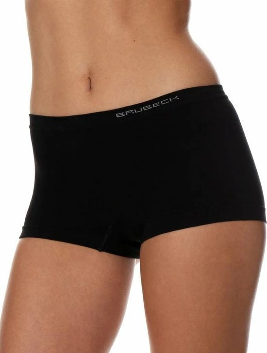 Brubeck Dames Ondergoed Boxershorts - Naadloos Elastisch Katoen - Zwart - L 5 Brubeck Dames Ondergoed Boxershorts - Naadloos Elastisch Katoen - Zwart - L - Afbeelding 3