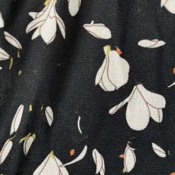 Merkloos Dames Midi Jurk Met Bloemenprint 38-40 Zwart/wit -Badmode Winkel 550x733 87