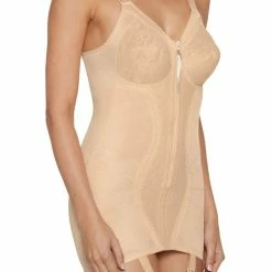 Corselet - Korset - 100B - Huid - Met Rits - Naturana