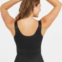 Spanx Thinstincts 2.0 - Tank - Kleur Zwart - Maat XXL -Badmode Winkel 550x740