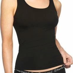 Bamboo Basics - 2-Pack Dames Bamboe Singlets Anna – Zwart - S 11 Bamboo Basics - 2-Pack Dames Bamboe Singlets Anna – Zwart - S -Badmode Winkel 550x756 2